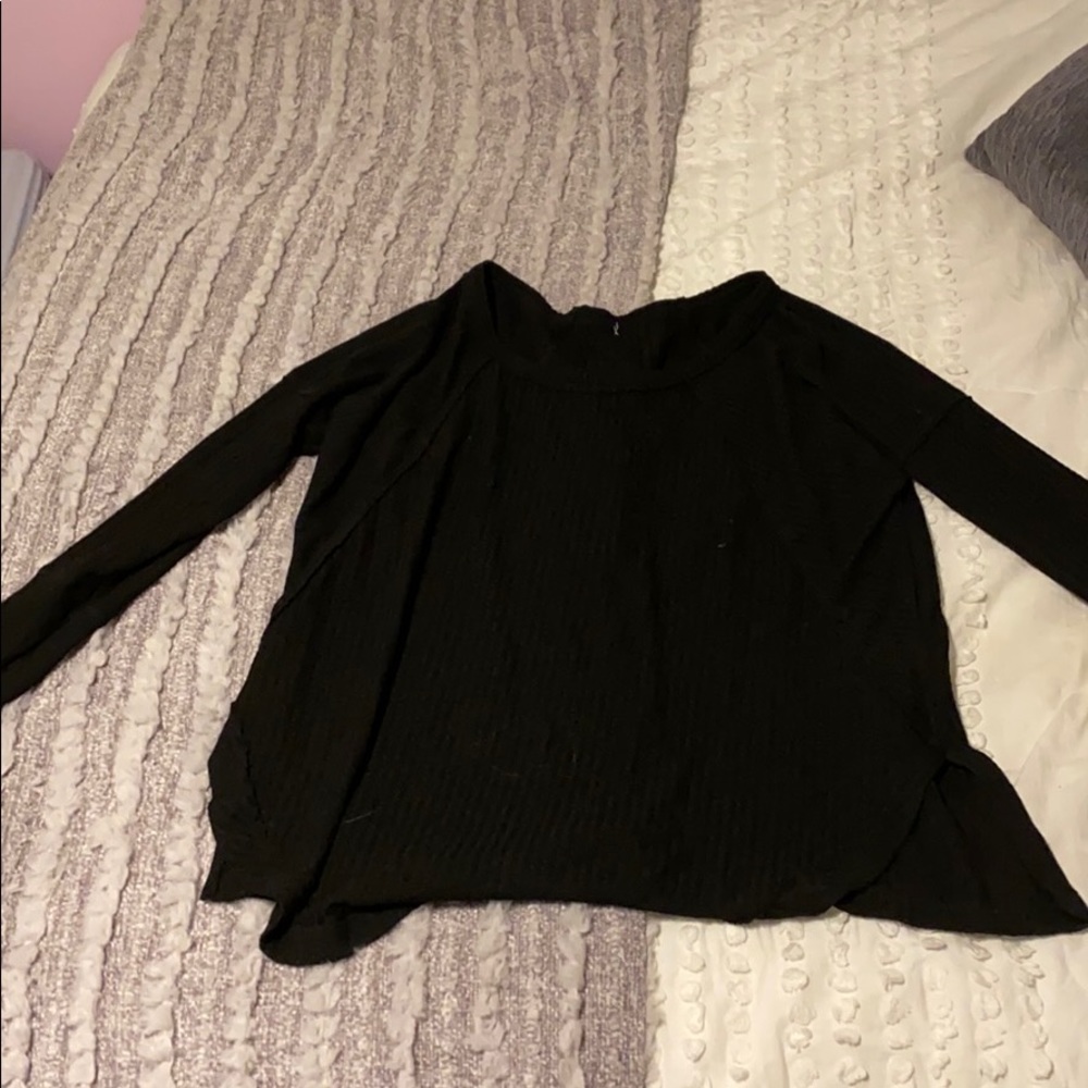 Black long sleeve shirt